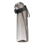 Gourde Air-taste: Savourez L’eau Sans Calories Ni Additifs! Noir Transparent / Sans Pods