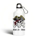 gourde aluminium skull and bones laccessoire emblematique des aventuriers 447 1