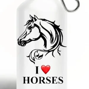 Gourde Cheval Lover : Affiche Ton Amour Des Chevaux Avec Style ! 2 Gourde Cheval Lover: Affiche Ton Amour Des Chevaux Avec Style!