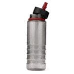 Gourde éco-friendly Avec Paille Rabattable: Buvez En Toute Simplicité! Rouge