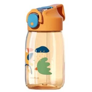 Gourde éco-responsable Avec Paille Pour Enfant: Pratique Et Stylée!