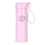 gourde ecologique en ecorce de riz naturelle et durable rose 465 1