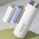 Gourde En Acier Inoxydable à Double Paroi Pour Une Boisson Fraîche
