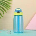 Gourde En Plastique Enfant éco-responsable: Idéale Toute La Journée! Bleu
