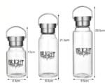 Gourde En Verre Avec Bouchon Inox: Santé Et Style Au Quotidien!