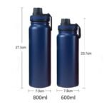 Gourde Inox Bouchon Sport : Température Parfaite, Partout, Tout Le Temps