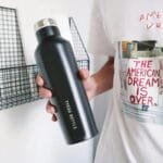 Gourde Inox Design: Style Et Performance Pour Vos Boissons Préférées! - Noir