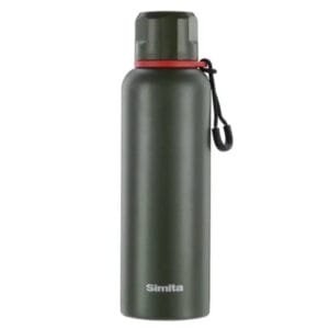 Gourde Inox Double Parois: L’alliée Des Aventuriers Au Style Militaire! Vert Camo