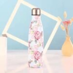 gourde inox florale elegance et fraicheur garantie 290 1