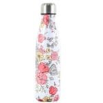 Gourde Inox Florale: élégance Et Fraîcheur Garantie!