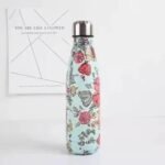 gourde inox florale elegance et fraicheur garantie b 607 1