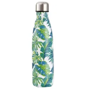 Gourde Inox Leaf: Voyagez Dans La Jungle Avec Style Et Praticité!