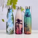 Gourde Inox Palmiers : Voyagez Au Cœur Du Soleil à Chaque Gorgée