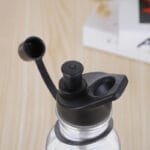 Gourde Inox Simple Paroi: Buvez Facilement Avec Bouchon Pipette!