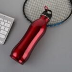 gourde inox simple paroi rouge elegance et praticite assurees 113 1