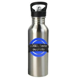 Gourde Inox Simple Paroi: Un Cadeau éco-chic Et Pratique! Inox