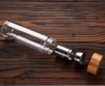gourde isotherme double paroi pour un the parfait jusqua 12h en verre 406 1
