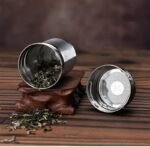 gourde isotherme double paroi pour un the parfait jusqua 12h en verre 425 1