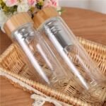 gourde isotherme double paroi pour un the parfait jusqua 12h en verre 982 1