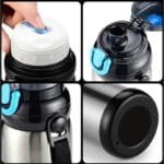 Gourde Isotherme Futuriste Pour Boissons Chaudes Un Must-have Portable!