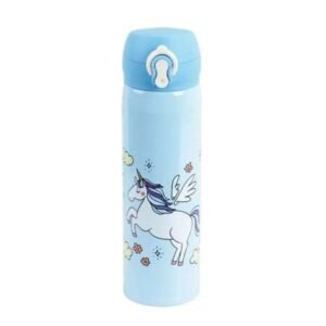 gourde licorne inox boissons chaudes et froides en magie bleu 996 1