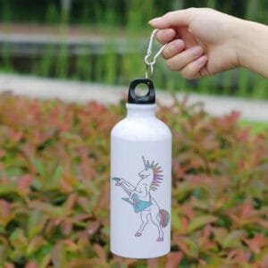 Gourde Licorne Rock En Aluminium: Pratique Et Sans Bpa!