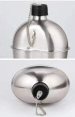 Gourde Militaire En Inox: Le Compagnon Idéal Pour Vos Aventures Outdoor!