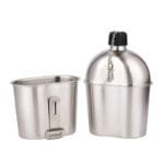 Gourde Militaire En Inox: Le Compagnon Idéal Pour Vos Aventures Outdoor!