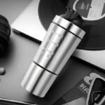 gourde shaker double compartiment fraicheur et proteines en un clic 119 1