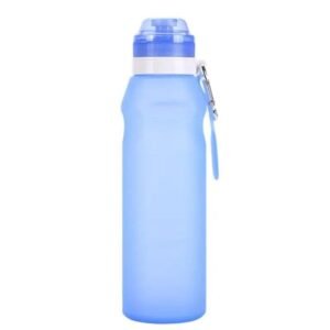 gourde silicone pliable espace optimise aventure simplifiee bleu 711 1