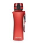 gourde sport 500ml eco responsable hydratation dun doigt partout rouge 929 1