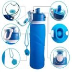 gourde sport pliable pratique durable et antipoussiere 111 1