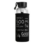 gourde student en verre pratique avec sa petite laniere integree 309 1