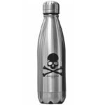 gourde tete de mort buvez avec style et mystere inox 134 1