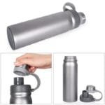 Gourde Titane Isotherme: Légèreté Et Bouchon Sport Pour Les Champions!