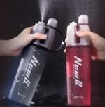 Gourde Vaporisateur à Double Fonction: Hydratez-vous En Un Clin D’œil!