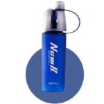gourde vaporisateur a double fonction hydratez vous en un clin doeil bleu 504 1
