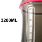 Gourde Xxl Avec Bouchon Sport Et Poignée Ergonomique Pour Bodybuilders!