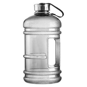 Grosse Gourde Sport 2.2l: Hydratation Maximale Pour Vos Entraînements! Noir