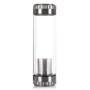 Infuseur Inox En Verre Borosilicate: Thé Chaud Jusqu’à 12h! - 400ml