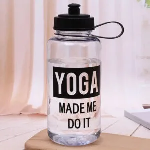 La Gourde Yoga Idéale Avec Bouchon Sport Pour Une Hydratation Facile!