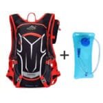 Le Sac Hydratation Ultime Pour Vos Aventures En Pleine Nature! Rouge + Poche