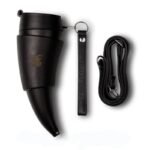 mug corne chic en inox eleve ton cafe avec style et chaleur noire isotherme 547 1