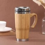 Mug Isotherme à Double Paroi: Chaleur Et Style à Emporter! 450 Ml