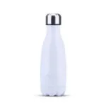 Offrez Une Gourde Inox Unique Et Personnalisée à Votre Enfant! Blanc
