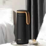 petit thermos en acier inoxydable chaleur et fraicheur a emporter gourde 194 1