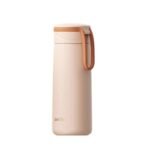 petit thermos en acier inoxydable chaleur et fraicheur a emporter rose gourde 615 1