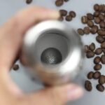 petite gourde inox design ideal pour cafe chaud et boissons fraiches 706 1