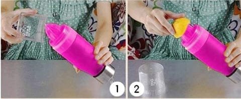 Réveillez Vos Sens Avec Notre Gourde Presse Agrume Detox ! 1 gourde presse citron