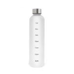 reste hydrate avec notre gourde a graduation horaire blanc 984 1